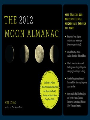 cover image of The 2012 Moon Almanac